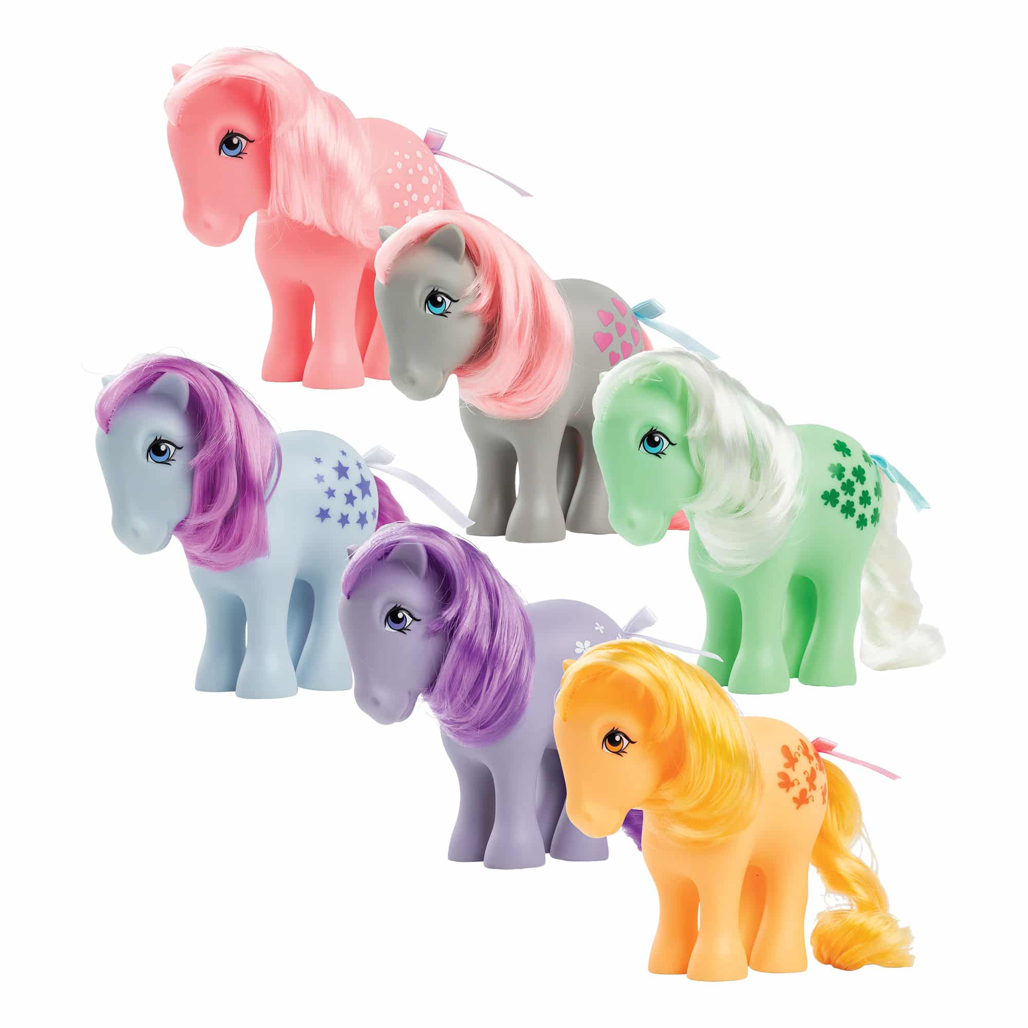 My Little Pony Classic 4" Collectible 40Th Anniversary Ponies